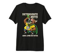 Lula Presidente de Brasil 13 PT No Bebo detergente Camiseta Premium