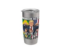 Lula Presidente de Brasil 13 PT No bebo detergente Vaso térmico de acero inoxidable de doble pared