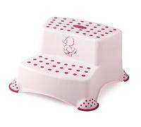 Lulabi 4668305 taburete Baby 2 peldaños Little Duck, Rosa