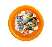 Lulabi 747786 44 gatos Plato llano 22,5 cm, polipropileno