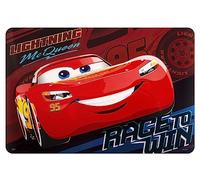 Lulabi Cars Race - Juego de 12 manteles Individuales, Polipropileno, 45 x 30 cm, Multicolor