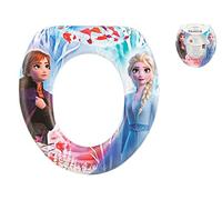 LULABI DISNEY FROZEN 2 Adaptador inodoro, asiento para niños, recambio orinal Disney, asiento infantil ergonómico con respaldo, antideslizante, anatómico, fácil de limpiar, 28 x 30 cm, Multicolor
