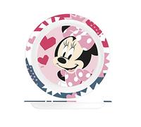 Lulabi Disney Minnie Icon Piatto Piano Pappa in San Decorato, 21 cm