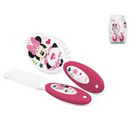 Lulabi Disney Minnie Icon Set Cepillo y Peine, Polipropileno
