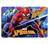 Lulabi Spiderman City - Juego de 12 manteles Individuales, Polipropileno, 45 x 30 cm, Multicolor