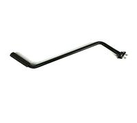 Lulaxy Agarre de Empuje para Entrenamiento en Bicicleta Barra de Manija de Equilibrio Entrenador Poste para NiñOs Dispositivo para Aprender VehíCulo de Ciclismo Herramienta de Bicicleta, Negro