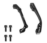 LuLiyLdJ 2 Piezas Frenos Hidráulicos MTB con Espaciador y Tornillo, Adaptador de Freno de Disco, para Frenos de Bicicleta, para Freno de Disco MTB BMX Mountain Bike, PM-IS-R160/F180 y PM-IS-F160/R140