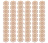 LuLiyLdJ 50 Piezas de Protectores de pezones Invisibles, Adhesivos de pezones Transpirables Desechables, Adhesivos de pezones Masculinos y Femeninos, 25 Pares de Protectores de pezones (60)