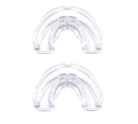 LuLiyLdJ Paquete de 2 férulas dentales, protector bucal deportivo, caja de protección bucal, férulas de artes marciales, fútbol, hockey, taekwondo, béisbol, balonmano, rugby, molienda de dientes