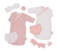 LullaBaby - Conjunto de ropa para mu ecas de 35 cm - Mantas para dormir - Accesorios para chupetes - Juego imaginativo - Juguetes para ni os a pa