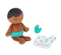 LullaBaby - Muñeca de baño de 14 pulgadas, tono de piel cálido y cabello rubio con accesorios, cuerpo de felpa suave, juego de agua real, juguete para niños pequeños, a partir de 2 años