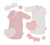 LullaBaby - Sacos de dormir para muñecas - Juego de ropa para muñecas de 36 cm - Durmientes con manta - Accesorios para chupetes - Juego imaginativo - Juguete para niños a partir de 2 años