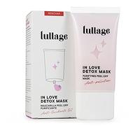 LULLAGE - In Love Detox Mask 40 ml, Mascarilla Mineral Purificante Peel-Off, Piel Mixta-Grasa, Mascarilla Detox, Antioxidante y Oxigenante, Tratamiento Vegano y Natural, Neutralizante y Anti-Polución