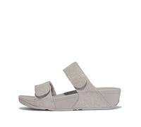 - LULU ADJUSTABLE SHIMMERLUX SLIDES, Sandalias deslizantes,