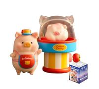 Lulu The Piggy Lululand Serie Blind Box Figuras de Acción Misterio Caja Linda Caja de Juguete Aleatorio Regalo de Cumpleaños Navidad Juguetes Coleccionables para Adornos de Escritorio, 1 unidad