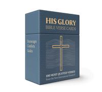 Lulu & You His Glory - Tarjetas de verso bblico - 100 Tarjetas de oracin de 100 versos bblicos ms populares - Tarjetas de escrituras - Un reg