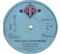 Lulu - Your Love Is Everywhere - Lulu 7" 45