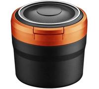 LUlude Cenicero de Coche para Seat Arona/Ateca/Ibiza, cenicero de Exterior portátil Multifuncional con Tapa, ignífugo, Cortaviento y antiolor