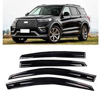 LUlude Deflectores De Aire para Ford Explorer 2020, CocheViento Cortavientos Ventana Coche Derivabrisas Viseras Deflector