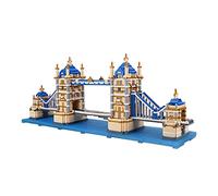 LULUFUN Bloques de construcción de London Tower Bridge, Mini Bloques de construcción de Arquitectura de Diamantes, Regalo para cumpleaños, Año Nuevo, Navidad, 3800 Piezas