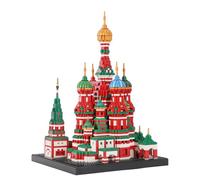 LULUFUN Juego de Bloques de construcción, Catedral Colorida, Arquitectura de fama Mundial, minibloques, Juguetes educativos, Regalo para Adultos y niños (4300 Unidades)