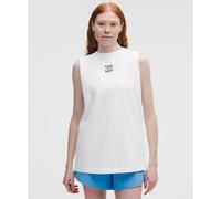 lululemon - All Yours Organic Cotton Tank Top Pride para Mujer - Algodón Pima - Color Blanco - Talla XS