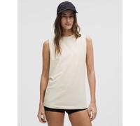 lululemon - Camiseta de Tirantes All Yours de Algodón Orgánico para Mujer - Algodón Pima - Color Blanco - Talla 3XS