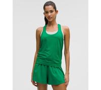 lululemon - Camiseta de Tirantes con Espalda Olímpica Swiftly Tech 2.0 Longitud Hasta La Cintura para Mujer - Malla - Color Verde - Talla 12