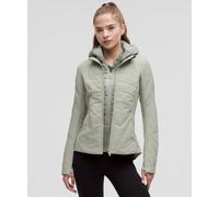 lululemon - Chaqueta Anorak Another Mile para Mujer - Forro Polar - Color Gris/Pastel - Talla 14