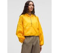 lululemon - Chaqueta Anorak Corto Scuba para Mujer - Color Amarillo - Talla 14