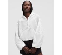 lululemon - Chaqueta Anorak Corto Scuba para Mujer - Color Blanco - Talla 14