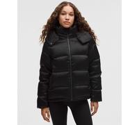 lululemon - Chaqueta de Plumas Wunder Puff con Relleno de 600 Cuins Brillante para Mujer - Color Negro - Talla 14