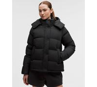 lululemon - Chaqueta de Plumas Wunder Puff con Relleno de 600 Cuins para Mujer - Color Negro - Talla 14