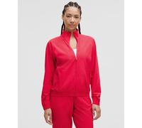 lululemon - Chaqueta Deportiva Perforada Adapted State para Mujer - Swift - Color Rojo - Talla 2