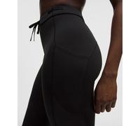 lululemon - Fast and Free High Rise Tight 25" Drawcord para Mujer - Malla - Color Negro - Talla 14