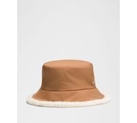 lululemon - Gorro de Pescador Reversible de Tejido Bouclé - Forro Polar - Color Cafe - Talla Grande/XL