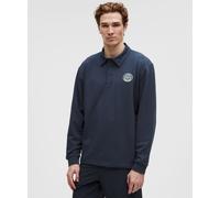 lululemon - Long Sleeve Rugby Shirt Tennis Club para Hombre - Felpa - Color Azul - Talla Chica