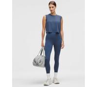 lululemon - Mallas de Talle Alto Glow Up para Mujer - 64 cm - Color Azul - Talla 10