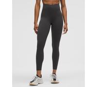 lululemon - Mallas de Talle Alto Glow Up para Mujer - 64 cm - Color Gris - Talla 6