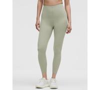lululemon - Mallas de Talle Alto Glow Up para Mujer - 64 cm - Color Verde/Pastel - Talla 2