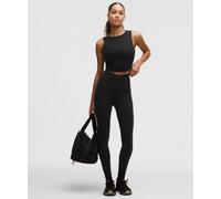 lululemon - Mallas de Talle Superalto Glow Up para Mujer - 71 cm - Color Negro - Talla 14