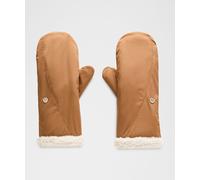 lululemon - Manoplas de Tejido Bouclé Forradas - Forro Polar - Color Cafe - Talla Grande