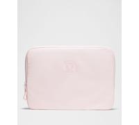 lululemon - Monedero Funda para Portátil New Crew - Malla - Color Rosa/Caqui