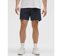 lululemon - Pantalón Corto License To Train sin Forro para Hombre - 18 cm - Malla - Color Azul - Talla Chica