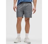 lululemon - Pantalón Corto License To Train sin Forro para Hombre - 18 cm - Malla - Color Gris - Talla Mediana