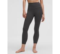 lululemon - s Align de Talle Alto con Bolsillos para Mujer - 58 cm - Malla - Color Gris - Talla 16