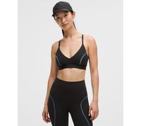 lululemon - Sujetador Triangular de Sujeción Ligera con Espalda Olímpica Copas B/C Colección Slnsh para Mujer - Everlux - Color Negro - Talla 2XS