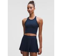 lululemon - Swiftly Tech Cropped Round Neck Tank Top 2.0 para Mujer - Color Azul - Talla 4