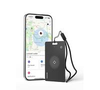 LULULOOK Air Tag Card magnética Recargabilidad Tracker Ultradelgado Bluetooth Smart Tracker Compatible con App Buscar Apple Find My(Sólo iOS),IP68 Impermeable Buscador para Cartera,Maletas,etc