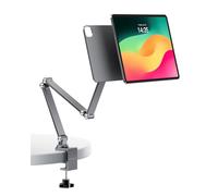 LULULOOK Soporte magnético para iPad Pro 12,9'' 3rd/4th/5th/6th,Air 13 M3/M2, Soporte de Aluminio Muy Resistente con Brazo Plegable y Base de sujeción giratoria 360